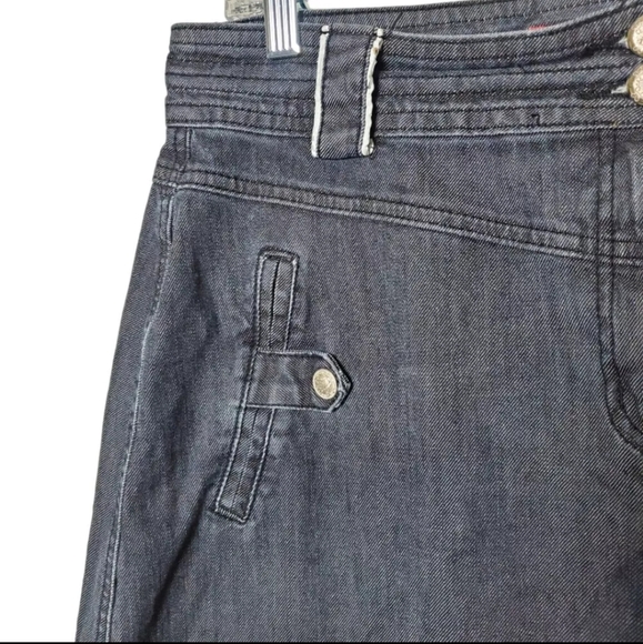 Style & Co. Blue Pencil Midi Skirt Casual - Picture 4 of 12